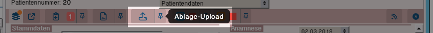 Ablage-Upload-App Button
