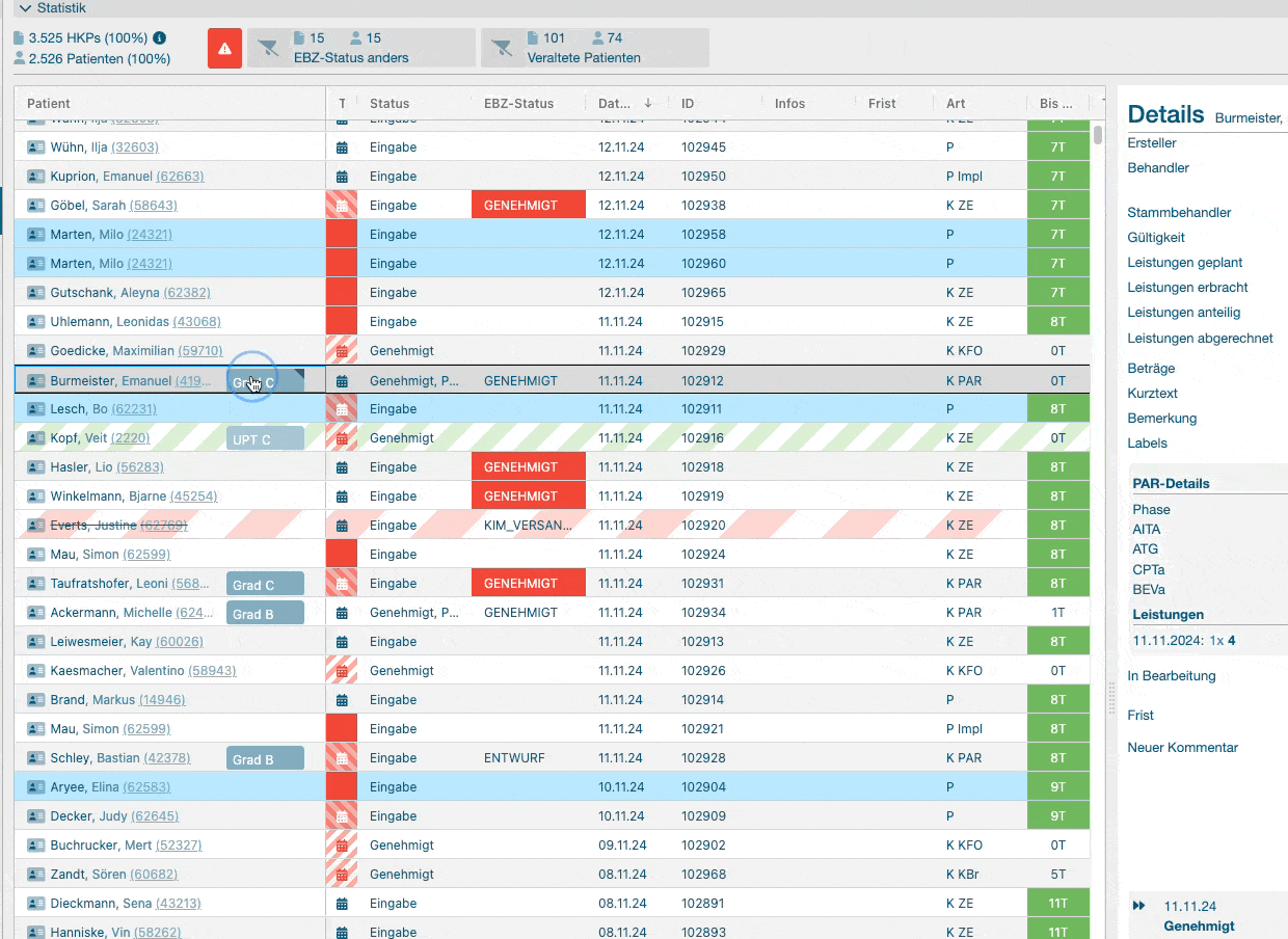 PAR Plan Dropdown
