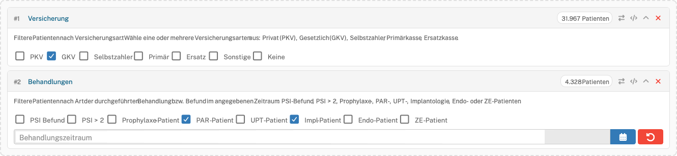 Pipeline mit zwei Filtern